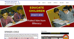 Desktop Screenshot of missionsirsyyed.org